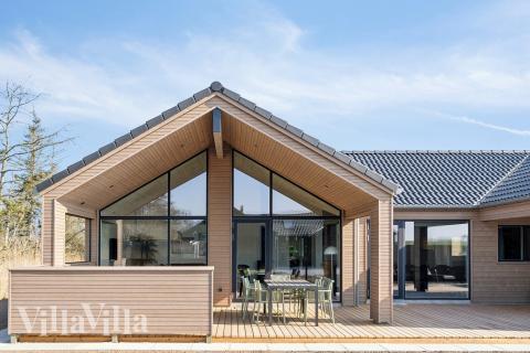 Große Terrasse am Luxusferienhaus Nr. 648 in Fünen und seine Inseln.