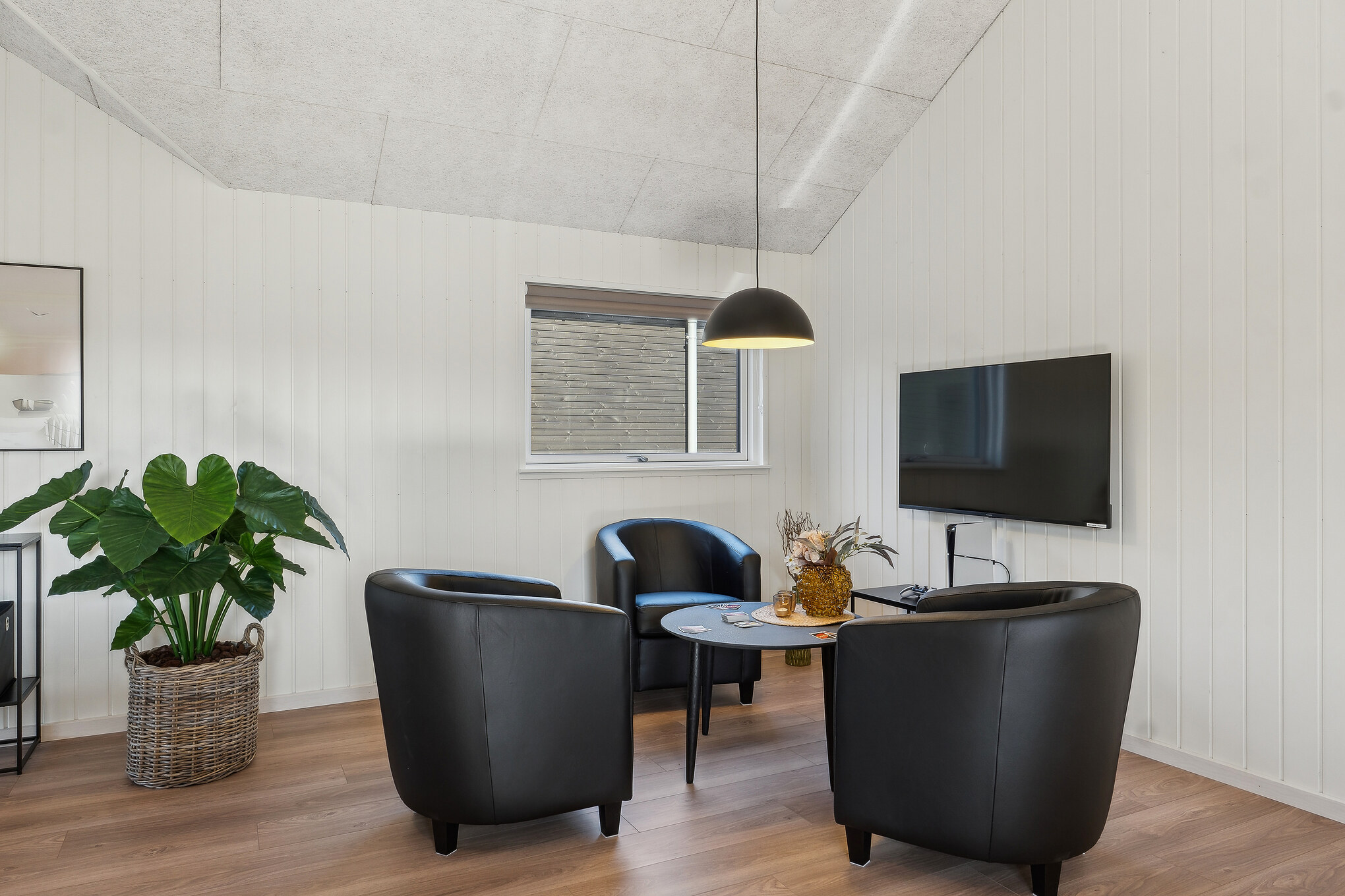 Aktivitätsraum im Luxusferienhaus Nr. 666 mit 5 Schlafzimmern und Platz für 14 Gäste.