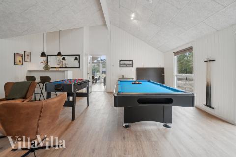 Veranstaltet ein Turnier im Aktivitätsraum, wenn ihr das Ferienhaus Nr. 621 in Bornholm besucht.