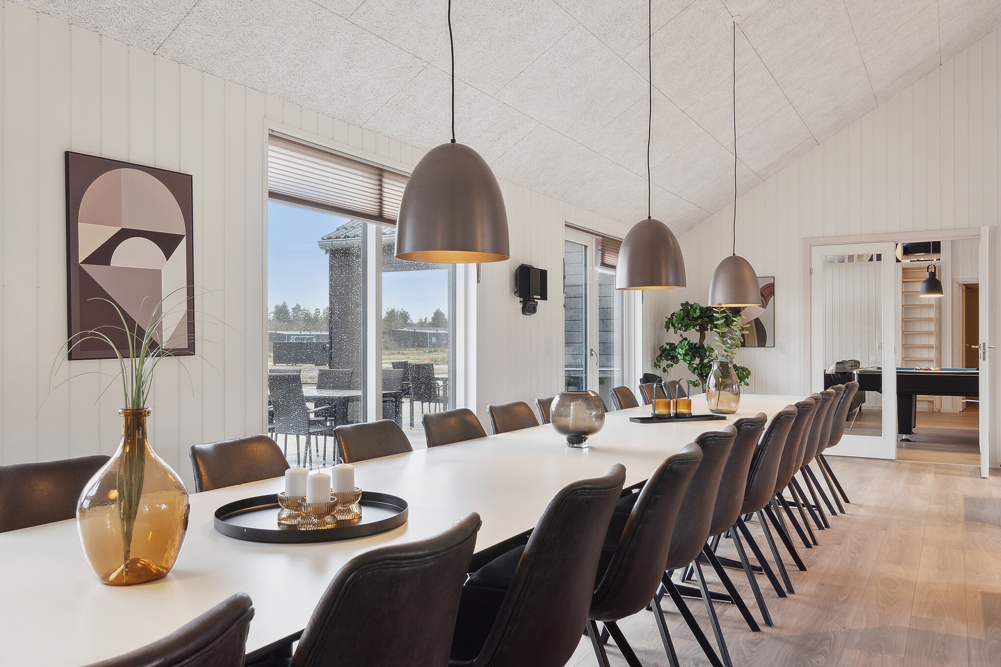 Gut ausgestattete Küche im Luxusferienhaus Nr. 695 in Fünen und seine Inseln.