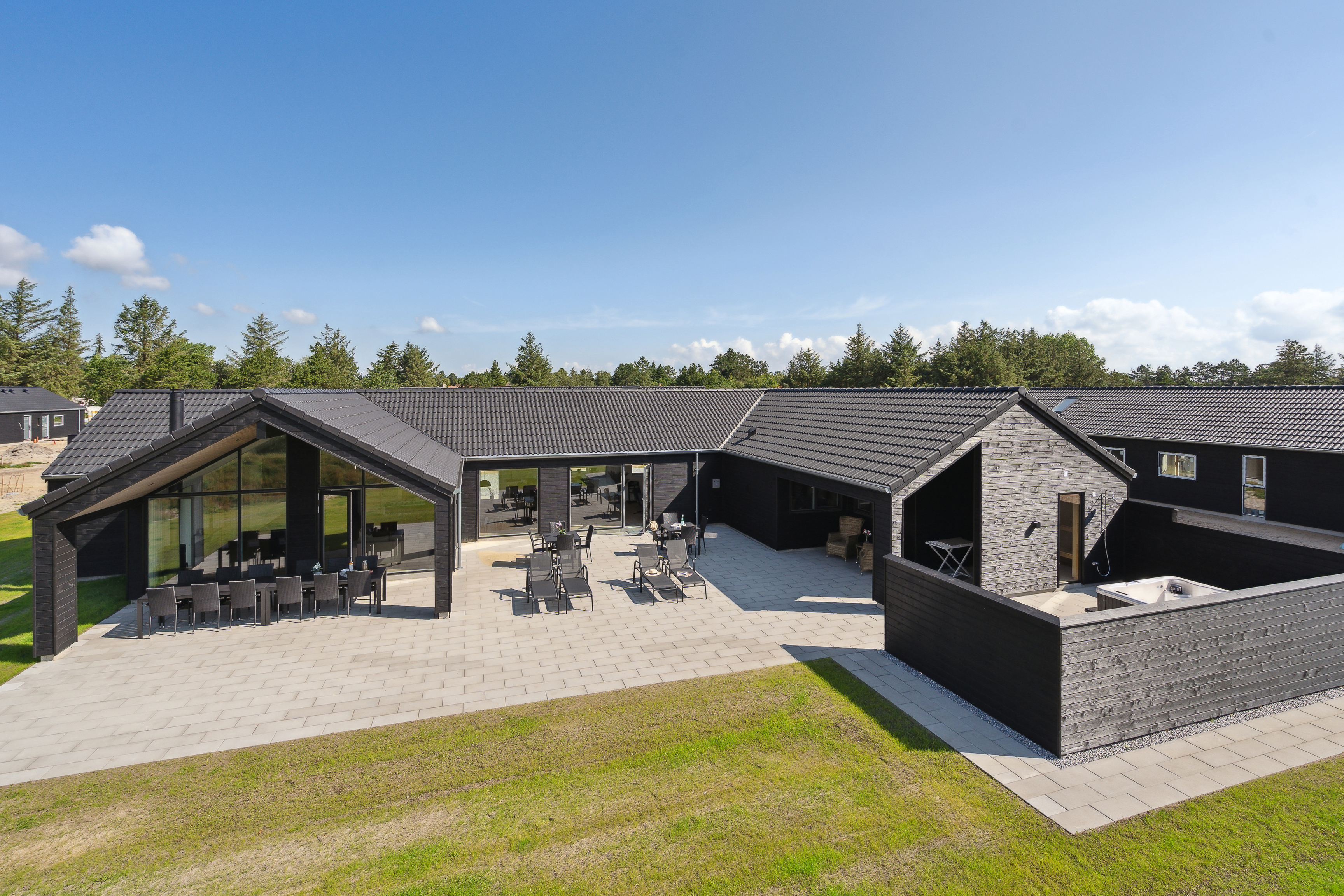Dieses schöne Poolhaus Nr. 695 mit Platz für 20 Personen liegt in Fünen und seine Inseln