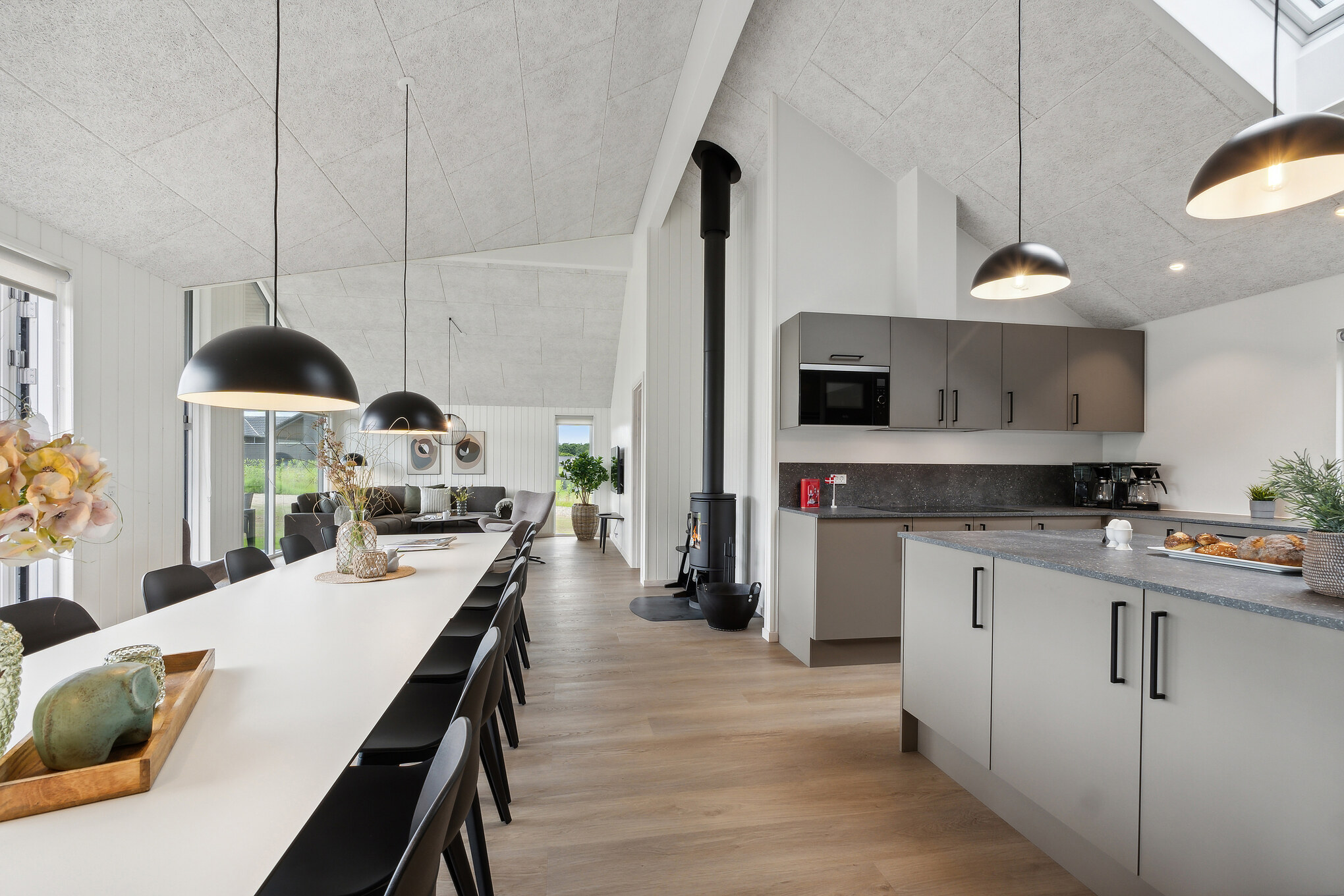 Das Luxusferienhaus Nr. 696 hat einen wunderschönen Aufenthaltsraum.