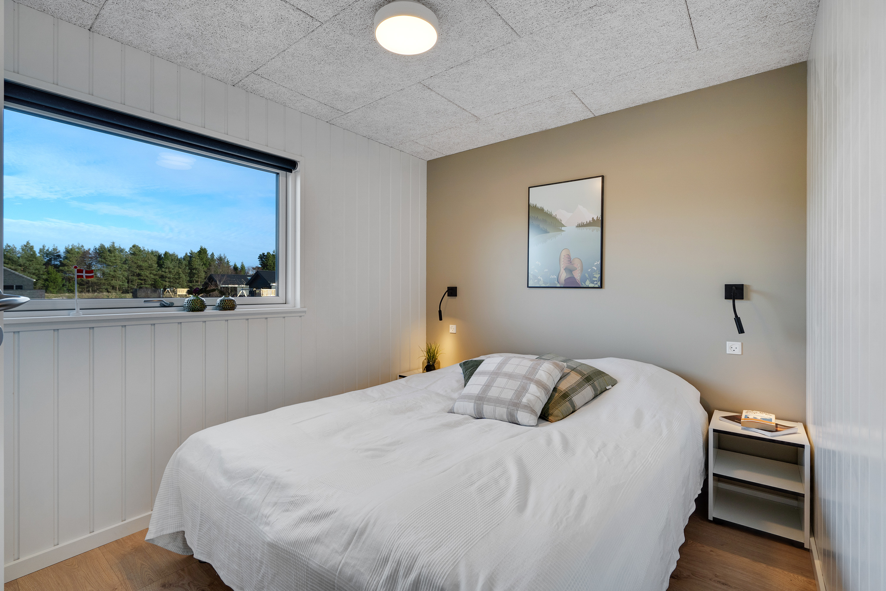 Eines der 7 Schlafzimmer im Luxusferienhaus Nr. 696