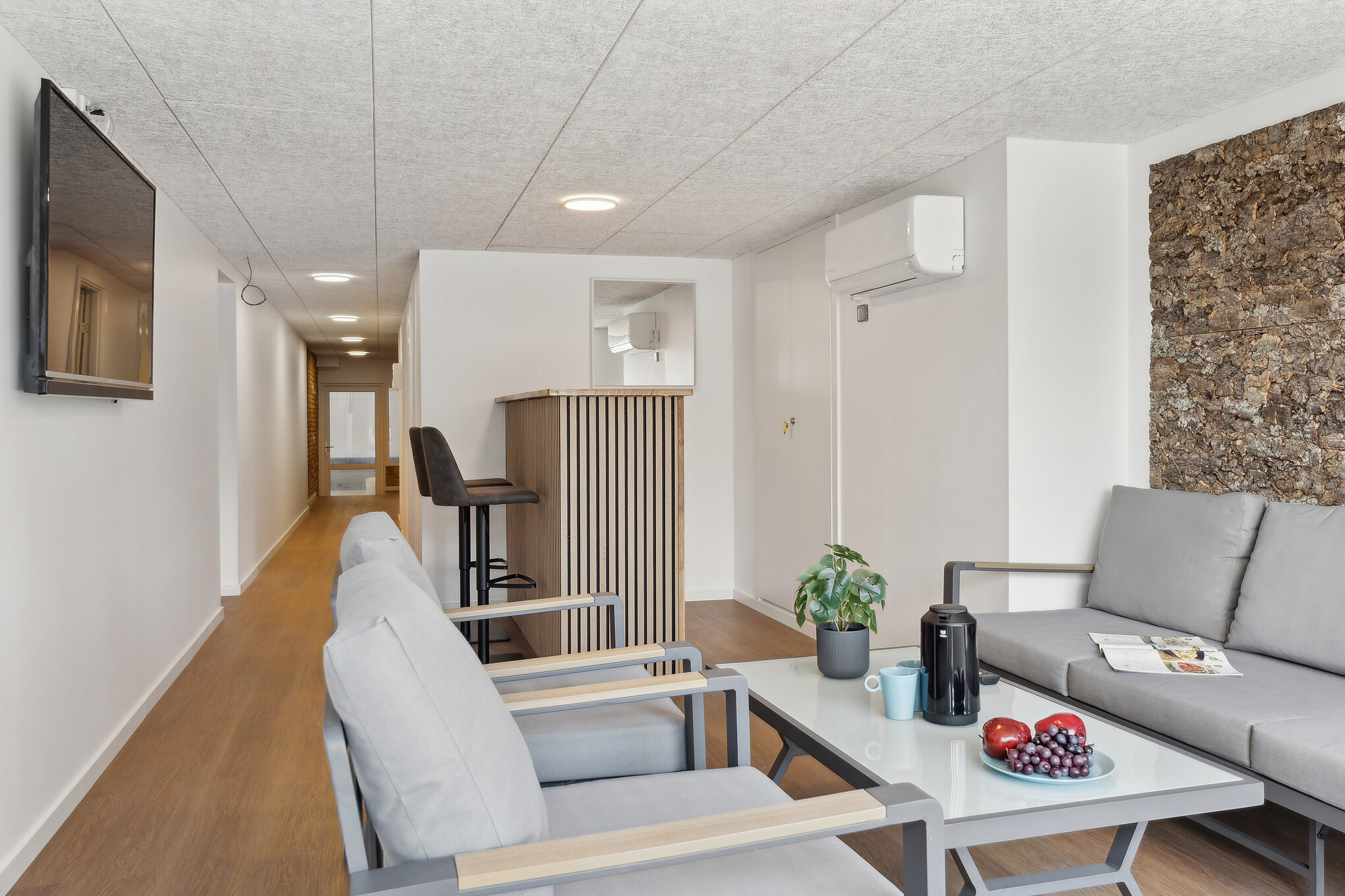 Das Ferienhaus 680 ist mit eigener Bar ausgestattet