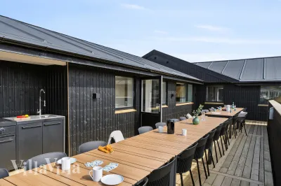 Luxusferienhaus Nr. 680 mit Pool in Hune bei Blokhus, Nordjütland