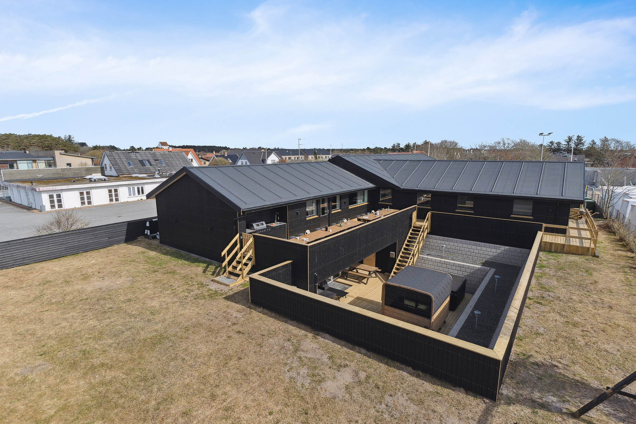 Dieses schöne Poolhaus Nr. 680 mit Platz für 32 Personen liegt in Nordjütland