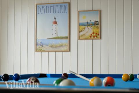 Veranstaltet ein Turnier im Aktivitätsraum, wenn ihr das Ferienhaus Nr. 658 in Nordjütland besucht.