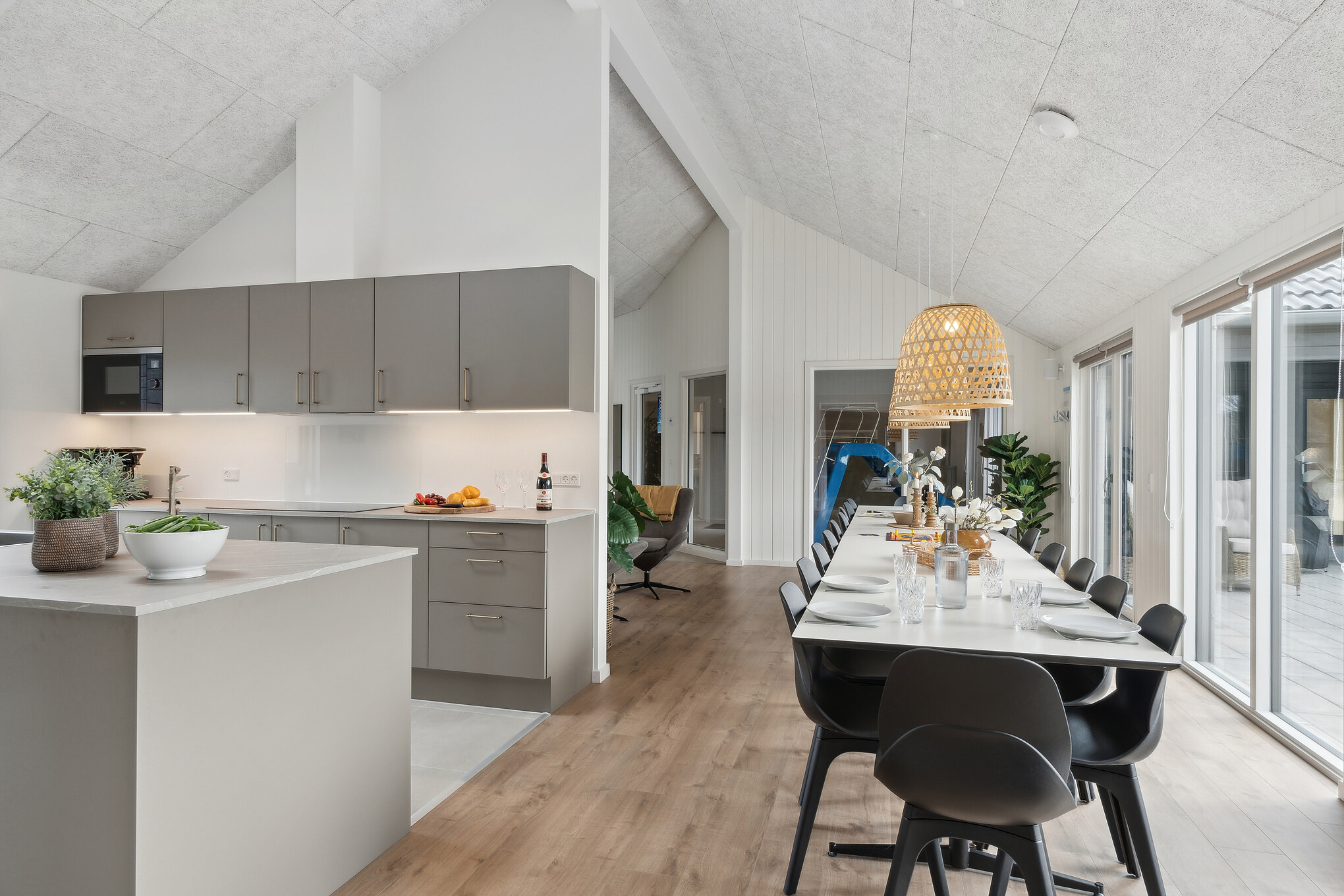 Das Luxusferienhaus Nr. 658 hat einen wunderschönen Aufenthaltsraum.