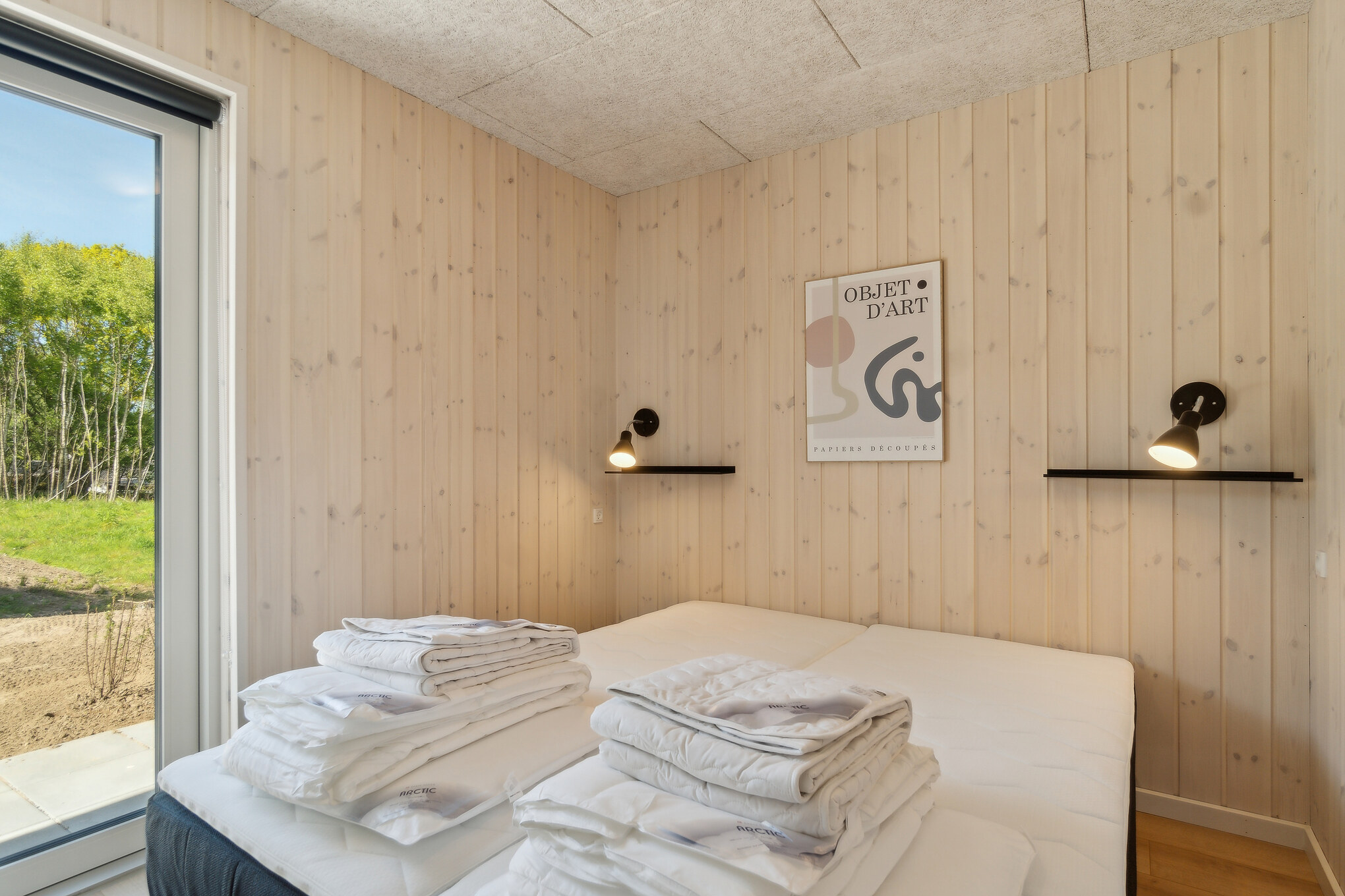 Eines der 6 Schlafzimmer im Luxusferienhaus Nr. 803
