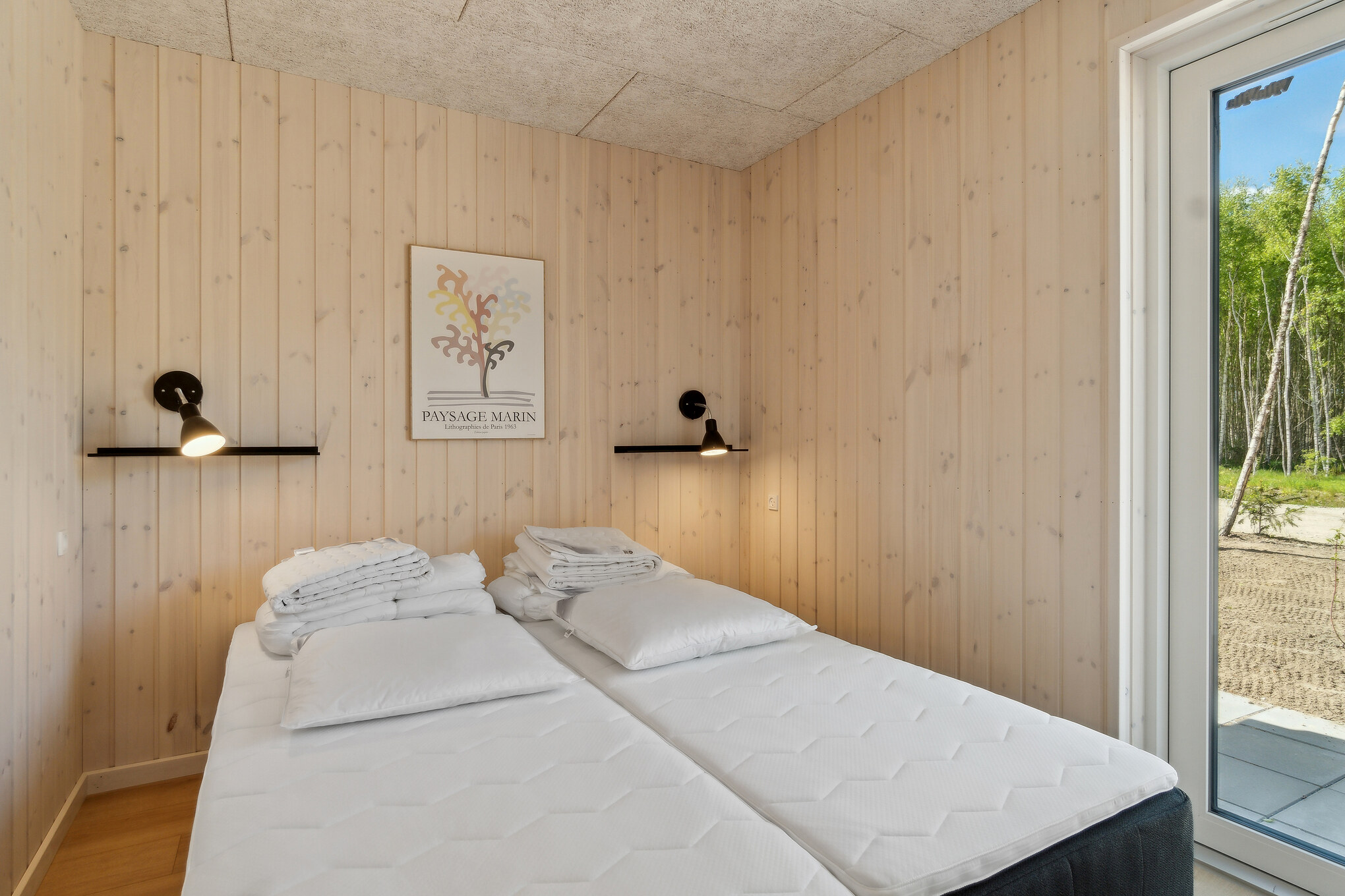 Eines der 10 Schlafzimmer im Luxusferienhaus Nr. 807
