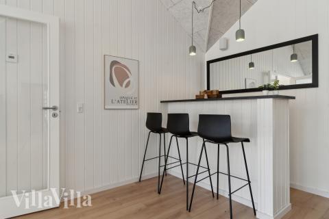 Das Ferienhaus 809 ist mit eigener Bar ausgestattet