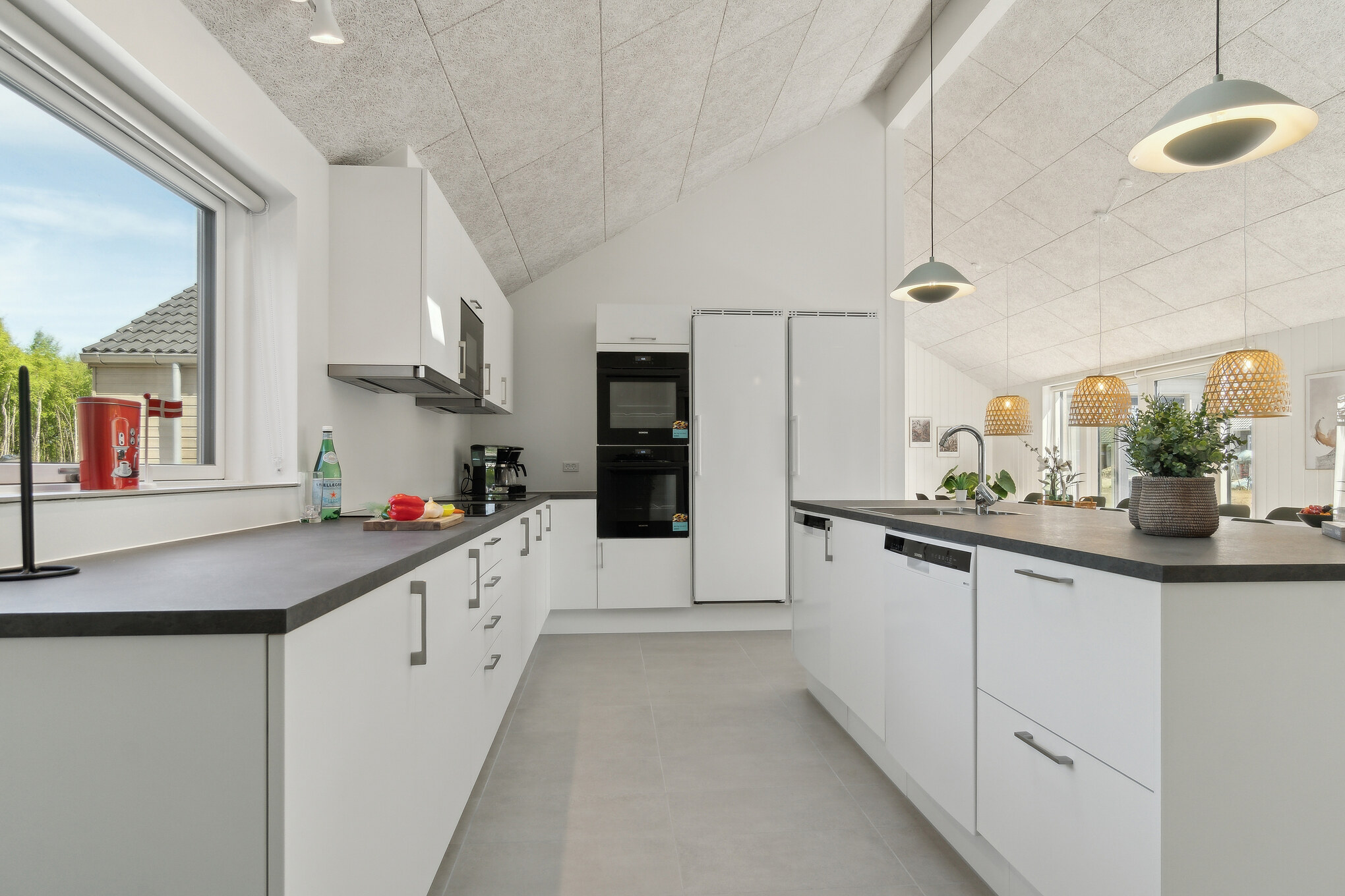 Die Küche im Luxusferienhaus Nr. 809 ist gut eingerichtet.