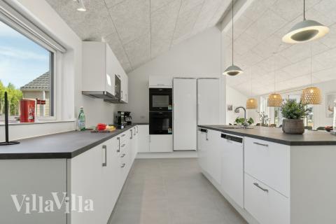 Die Küche im Luxusferienhaus Nr. 809 ist gut eingerichtet.