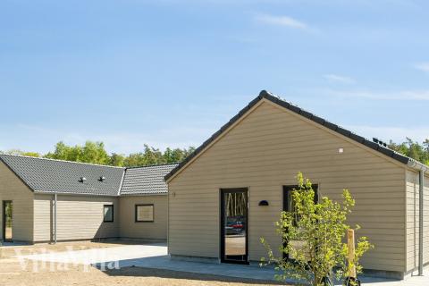 Dieses schöne Poolhaus Nr. 809 mit Platz für 24 Personen liegt in Ostjütland