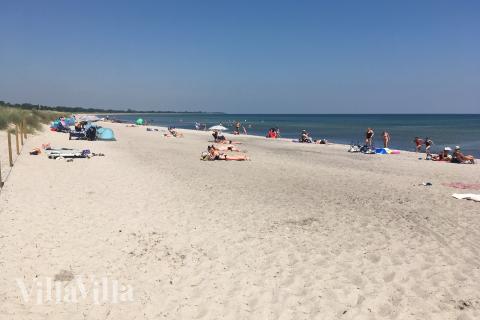 Der Strand in der Nähe von Luxusferienhaus Nr. 689.
