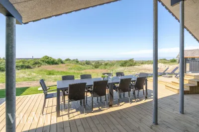 Luxusferienhaus Nr. 909 mit Meerblick in Blokhus, Nordjütland