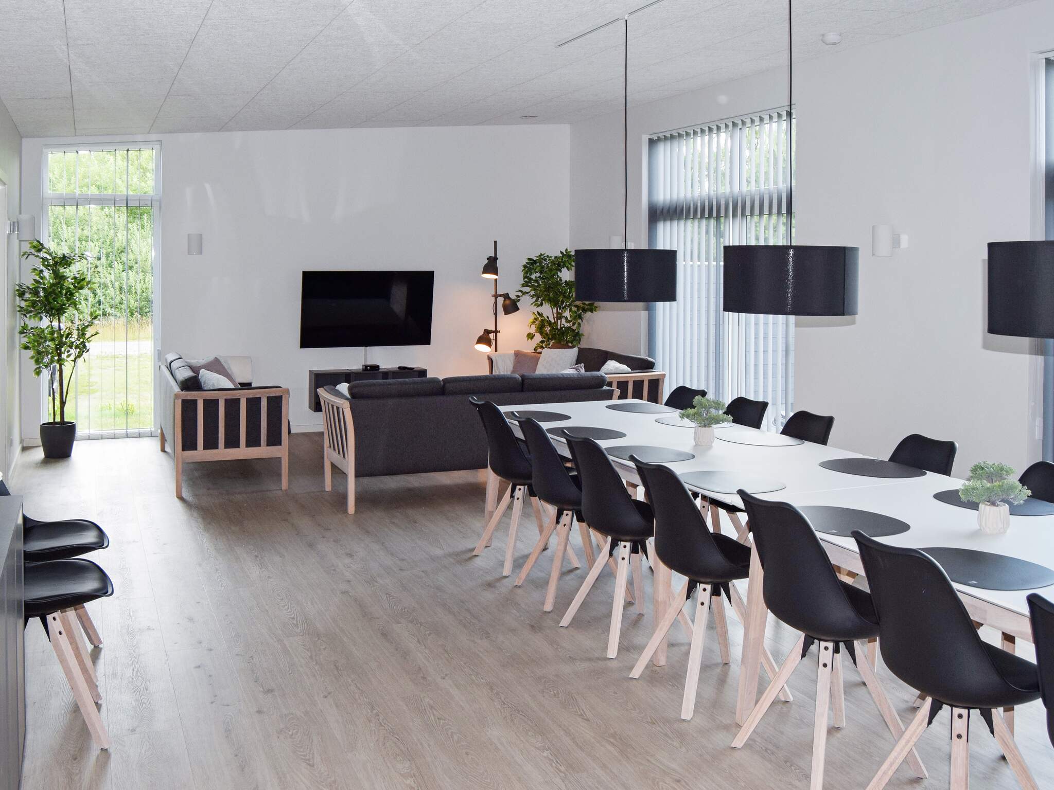 Das Luxusferienhaus Nr. 908 hat einen wunderschönen Aufenthaltsraum.