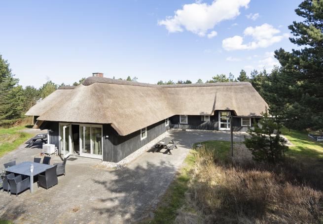 Dieses schöne Poolhaus Nr. 552 mit Platz für 12 Personen liegt in Westjütland