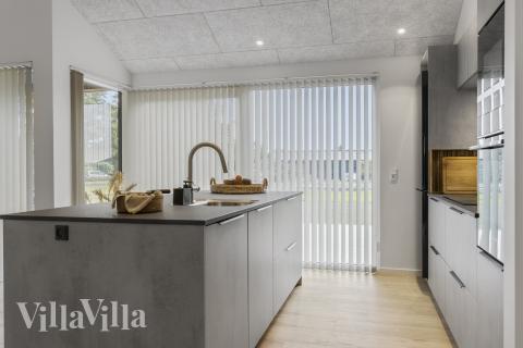 Die Küche im Luxusferienhaus Nr. 683 ist gut eingerichtet.