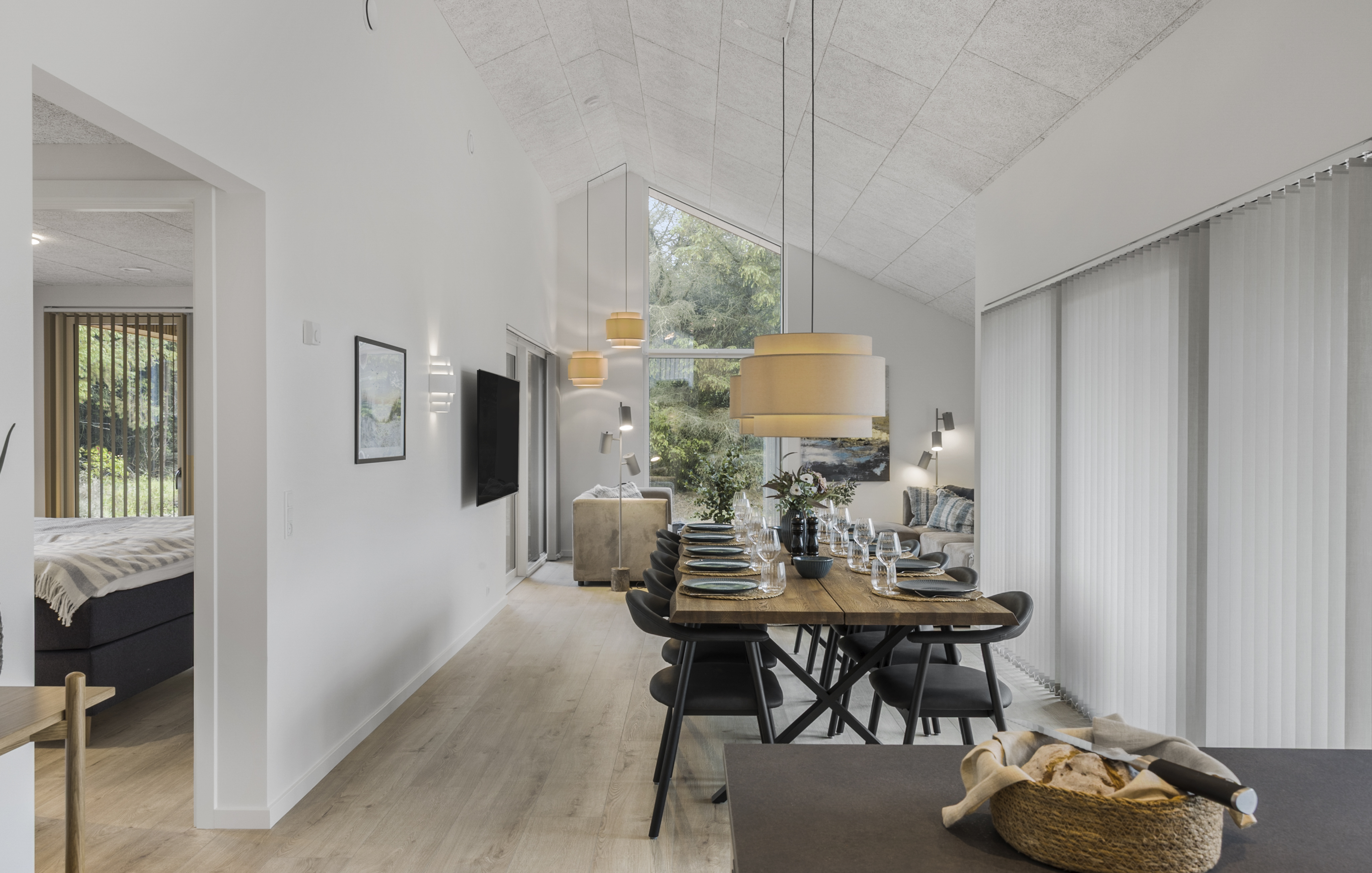 Das Luxusferienhaus Nr. 683 hat einen wunderschönen Aufenthaltsraum.