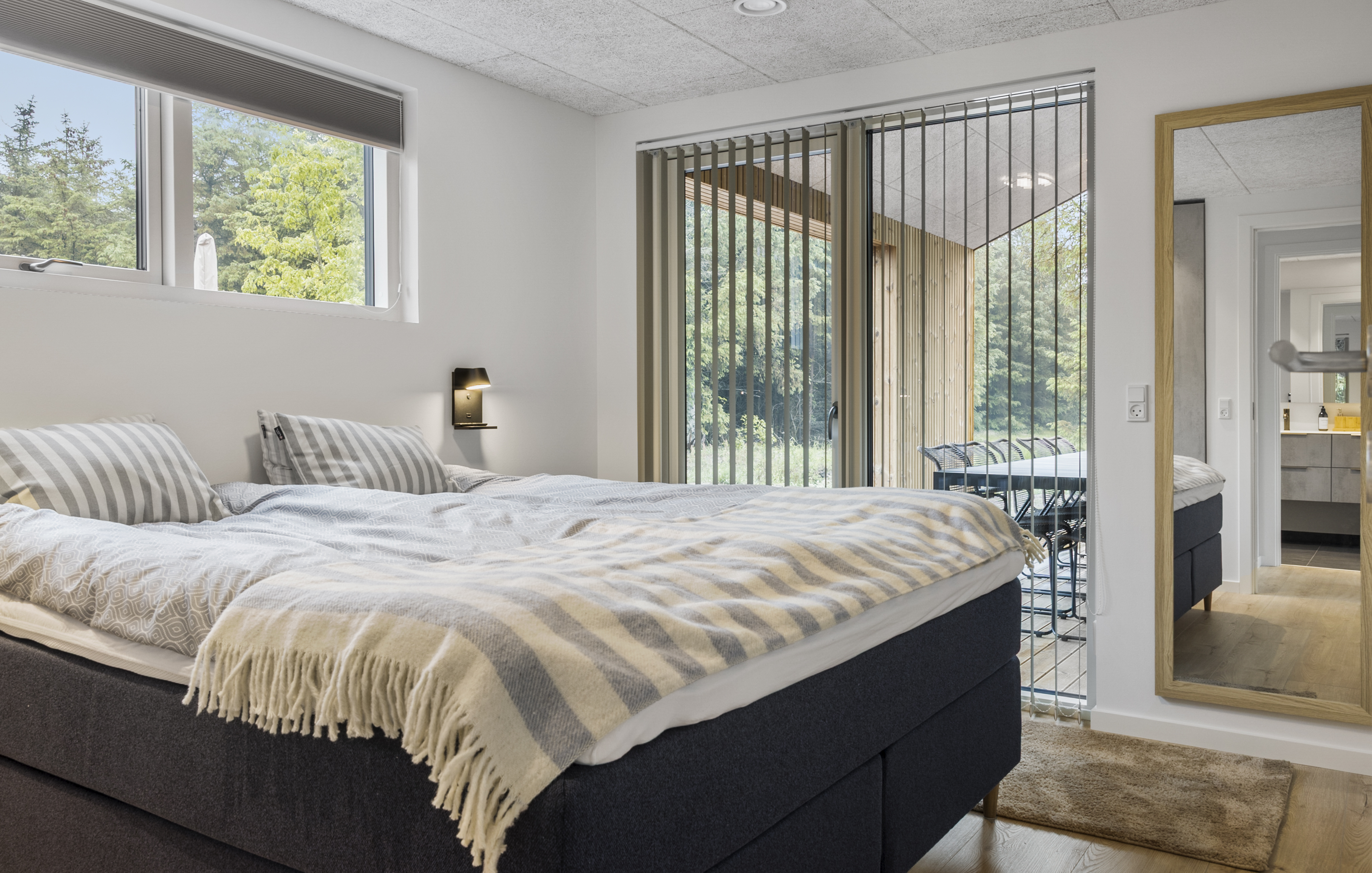 Eines der 4 Schlafzimmer im Luxusferienhaus Nr. 683