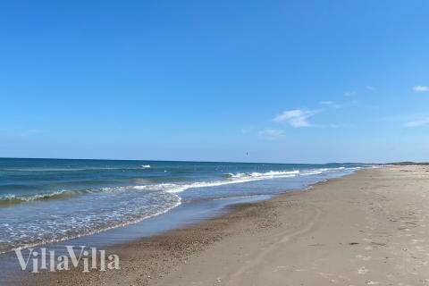 Der Strand in der Nähe von Luxusferienhaus Nr. 683.