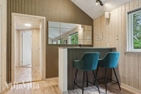 Das Ferienhaus 320 ist mit eigener Bar ausgestattet