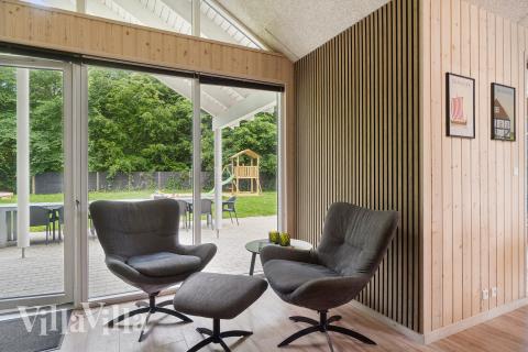 Das Luxusferienhaus Nr. 320 hat einen wunderschönen Aufenthaltsraum.