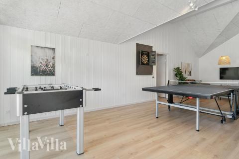 Veranstaltet ein Turnier im Aktivitätsraum, wenn ihr das Ferienhaus Nr. 807 in Ostjütland besucht.