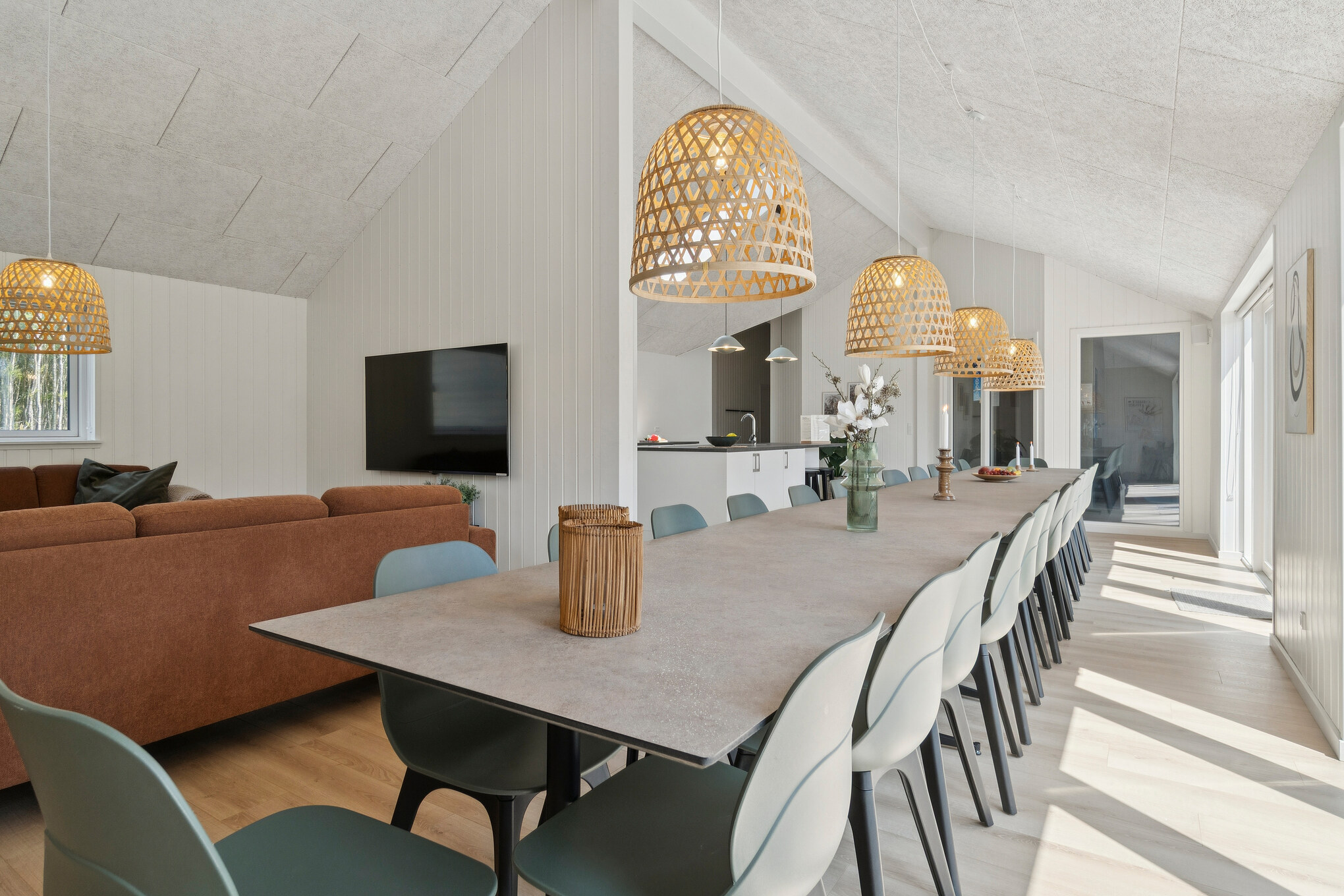 Das Luxusferienhaus Nr. 807 hat einen wunderschönen Aufenthaltsraum.