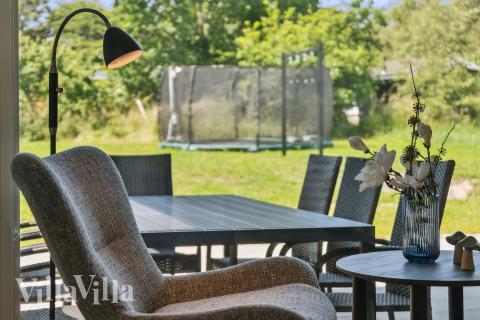 Das Wohnzimmer im Luxusferienhaus Nr. 685.