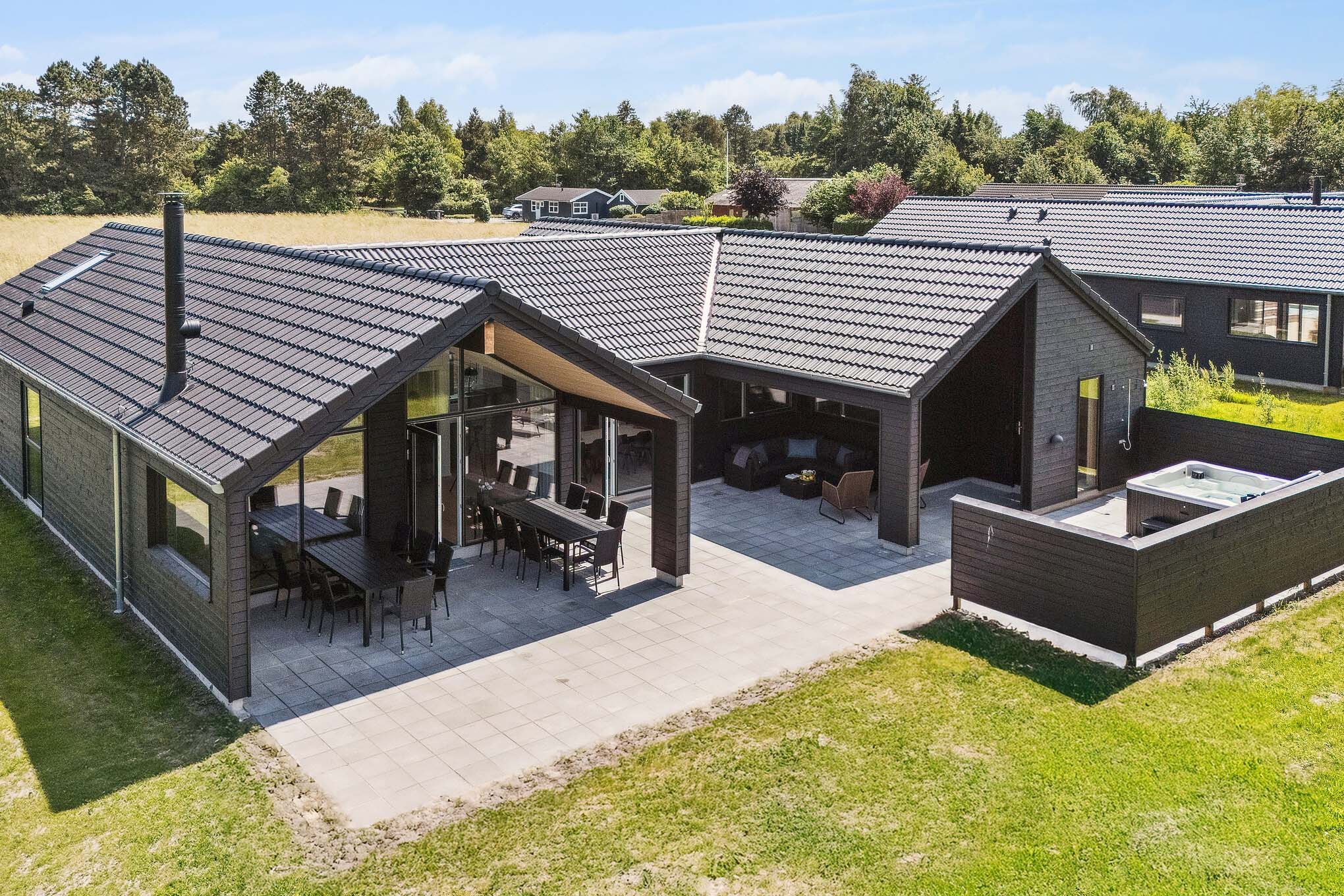 Dieses schöne Poolhaus Nr. 685 mit Platz für 14 Personen liegt in Nordseeland