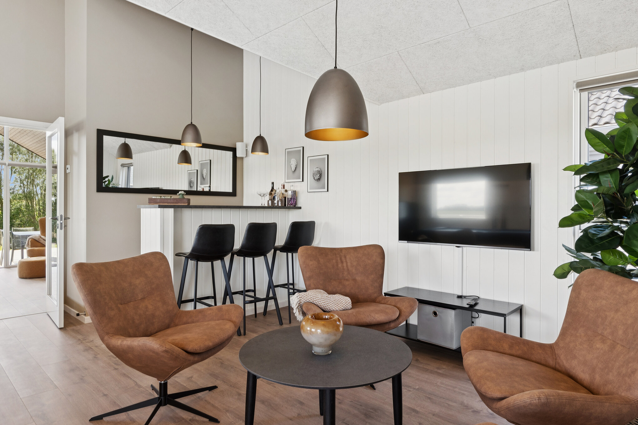 Aktivitätsraum im Luxusferienhaus Nr. 667 mit 7 Schlafzimmern und Platz für 18 Gäste.