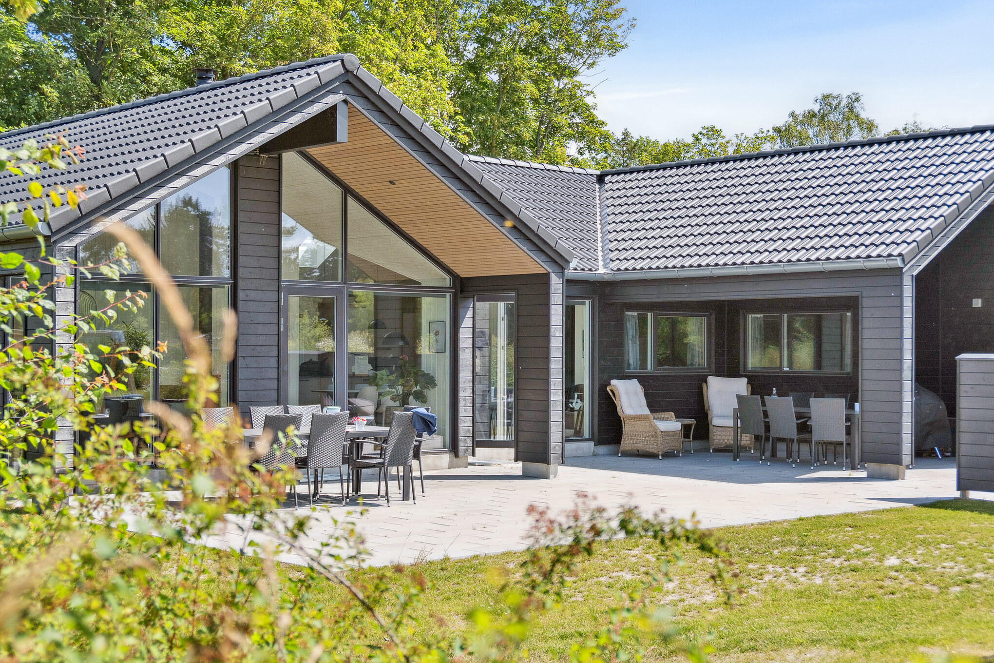 Dieses schöne Poolhaus Nr. 644 mit Platz für 14 Personen liegt in Lolland/Falster/Mön