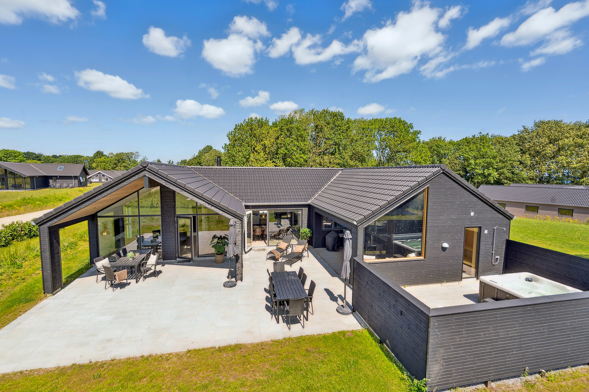 Schickes Ferienhaus Nr. 663 mit viel Platz für bis zu 18 Personen