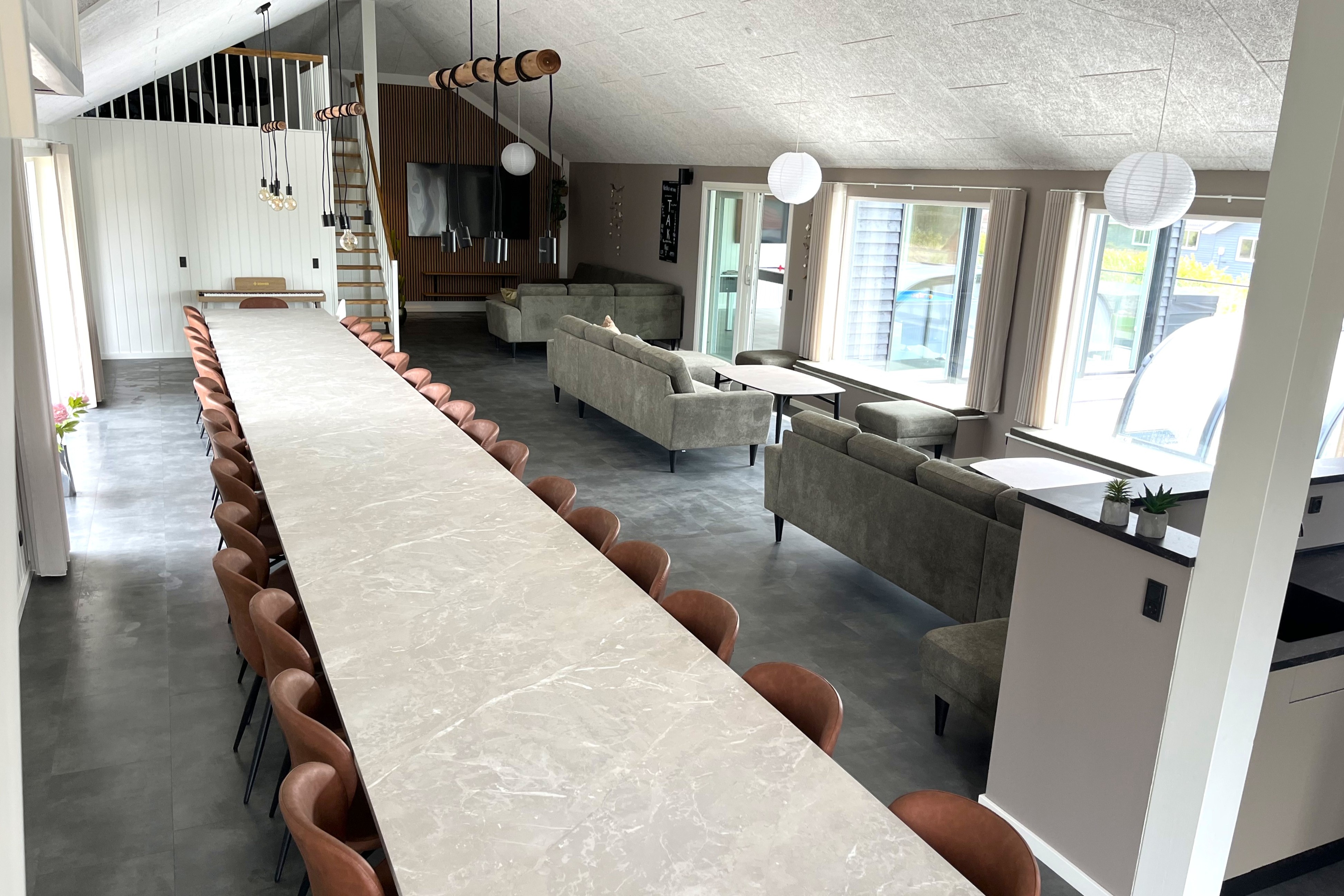 Das Luxusferienhaus Nr. 686 hat einen wunderschönen Aufenthaltsraum.