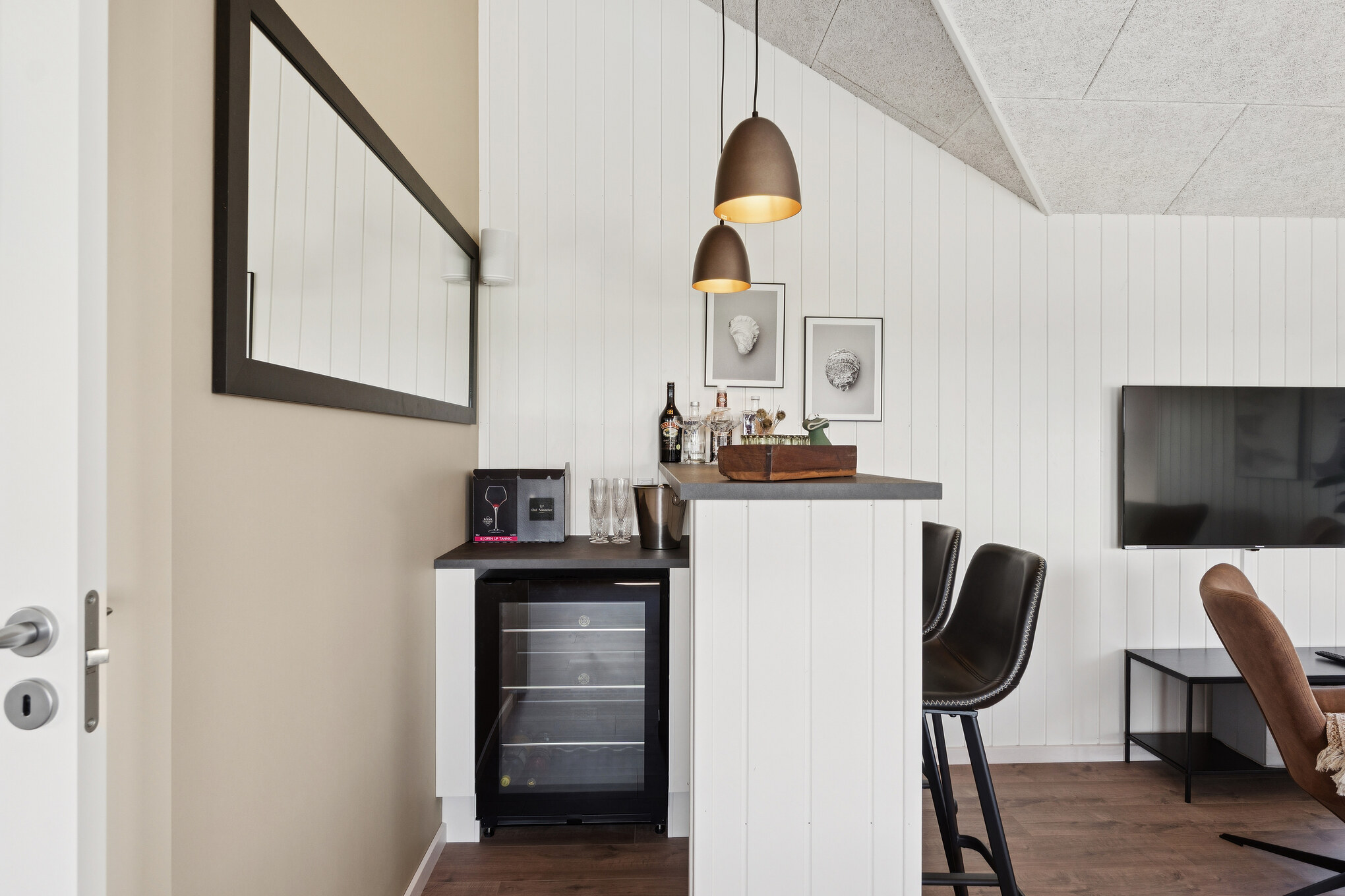 Das Ferienhaus 667 ist mit eigener Bar ausgestattet
