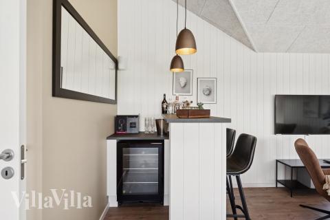 Das Ferienhaus 667 ist mit eigener Bar ausgestattet