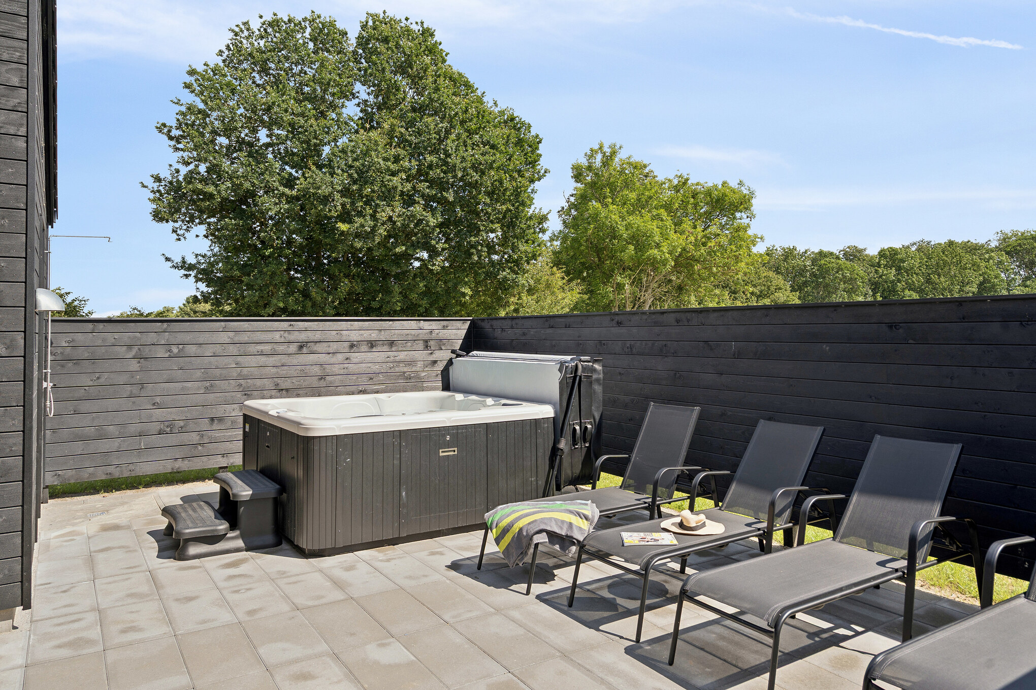 Das Luxusferienhaus Nr. 657 bietet u. a. einen tollen Whirlpool
