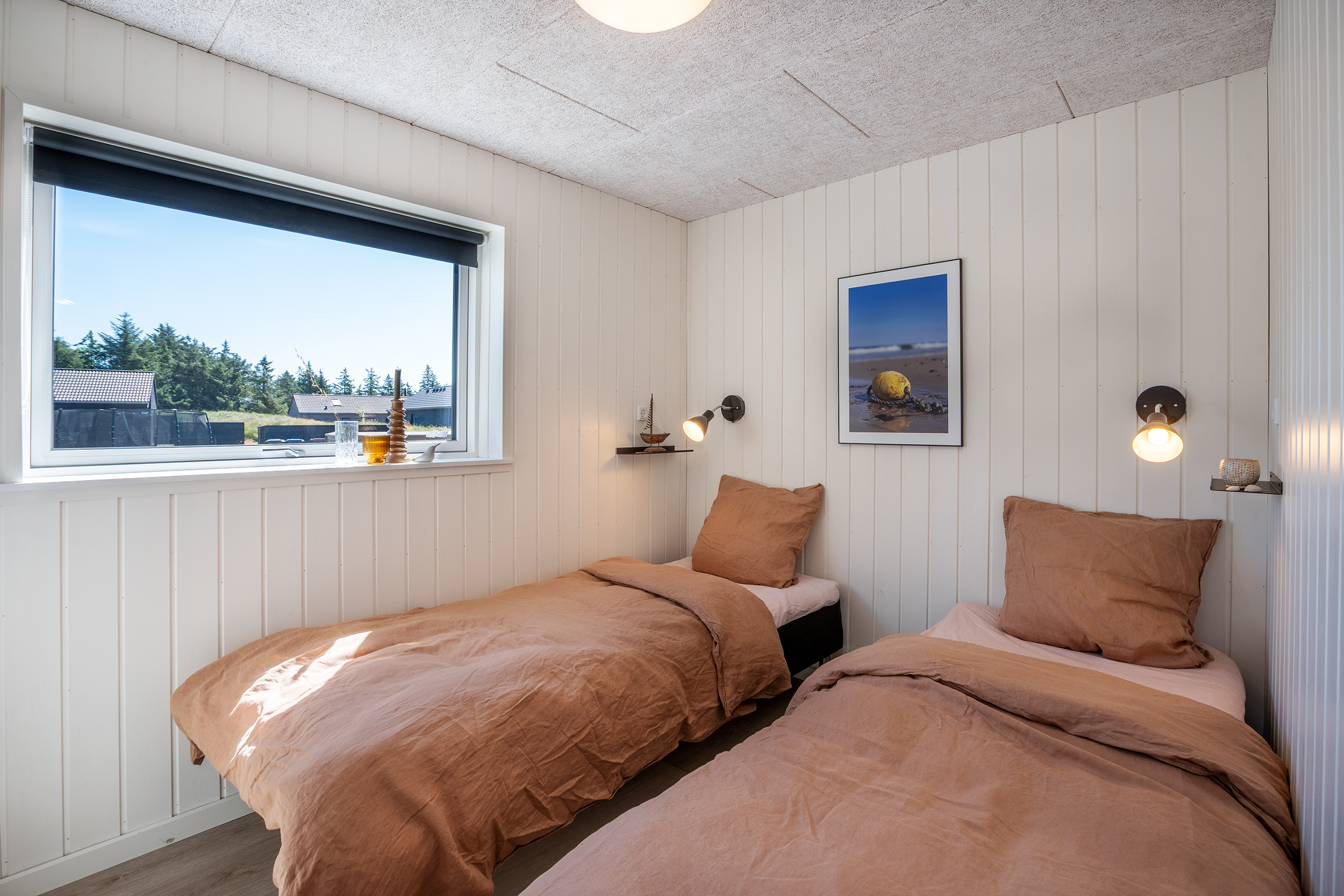 Eines der 5 Schlafzimmer im Luxusferienhaus Nr. 593