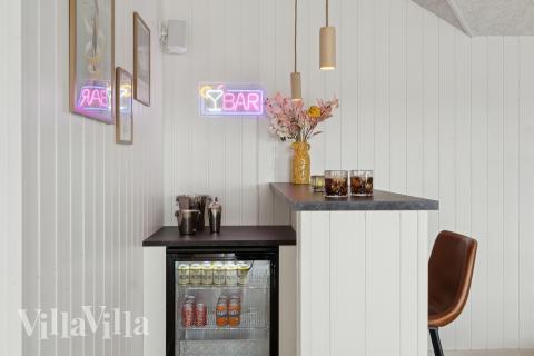 Das Ferienhaus 668 ist mit eigener Bar ausgestattet