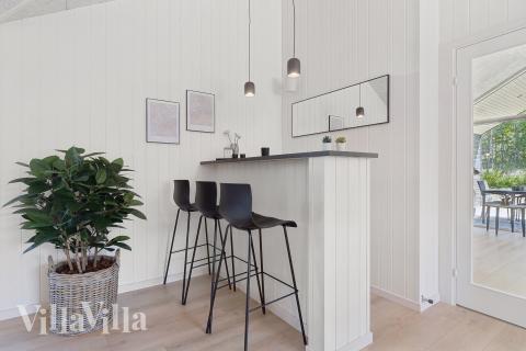 Das Ferienhaus 811 ist mit eigener Bar ausgestattet