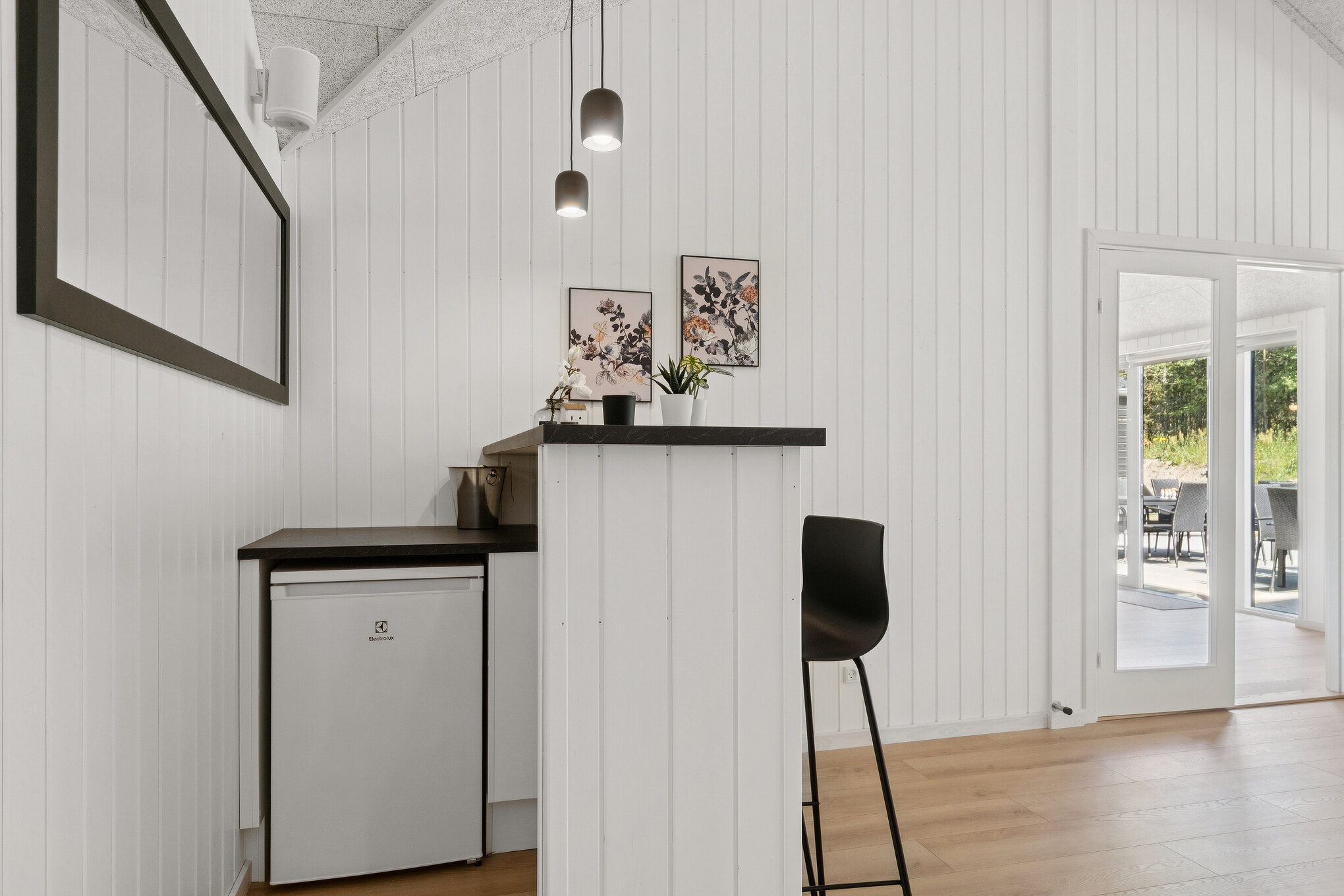 Das Ferienhaus 815 ist mit eigener Bar ausgestattet