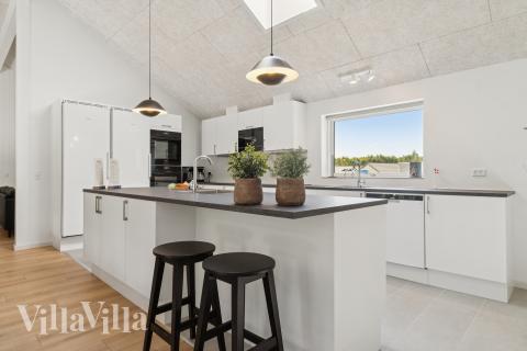 Die Küche im Luxusferienhaus Nr. 815 ist gut eingerichtet.