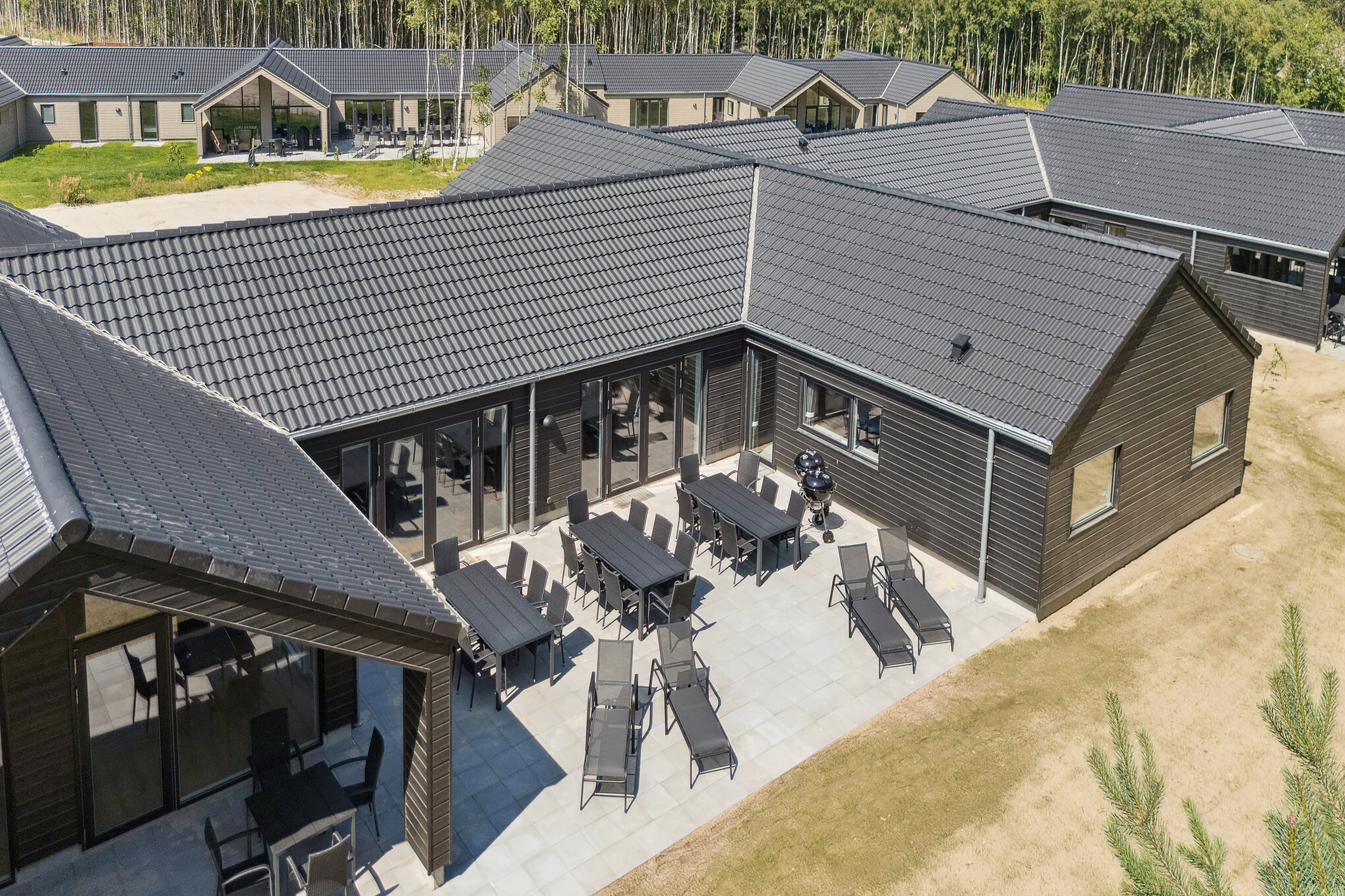 Dieses schöne Poolhaus Nr. 815 mit Platz für 26 Personen liegt in Ostjütland