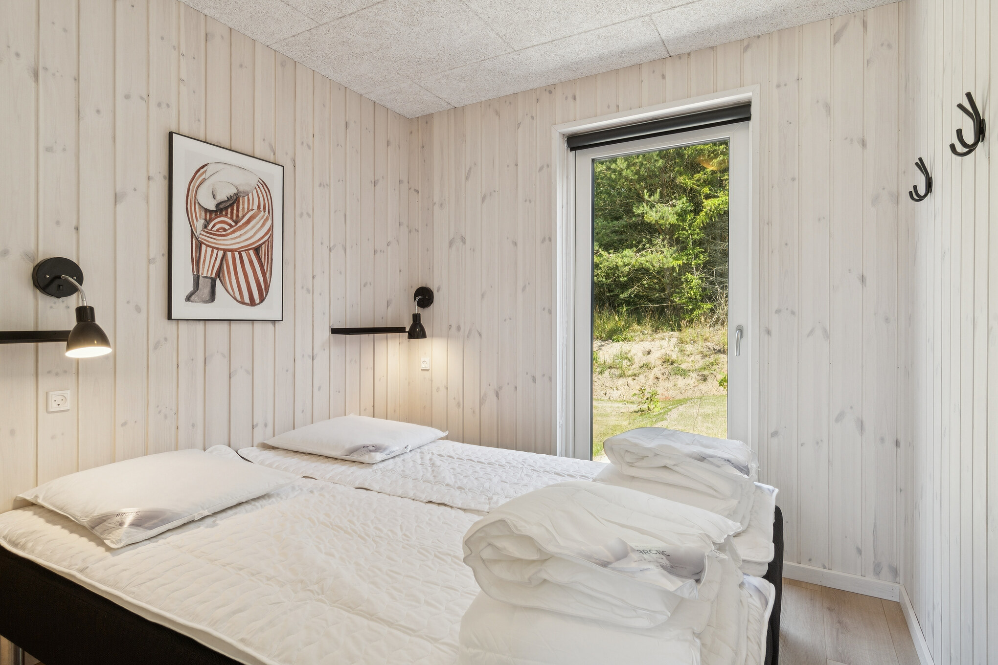 Eines der 9 Schlafzimmer im Luxusferienhaus Nr. 817