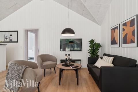 Aktivitätsraum im Luxusferienhaus Nr. 817 mit 9 Schlafzimmern und Platz für 24 Gäste.