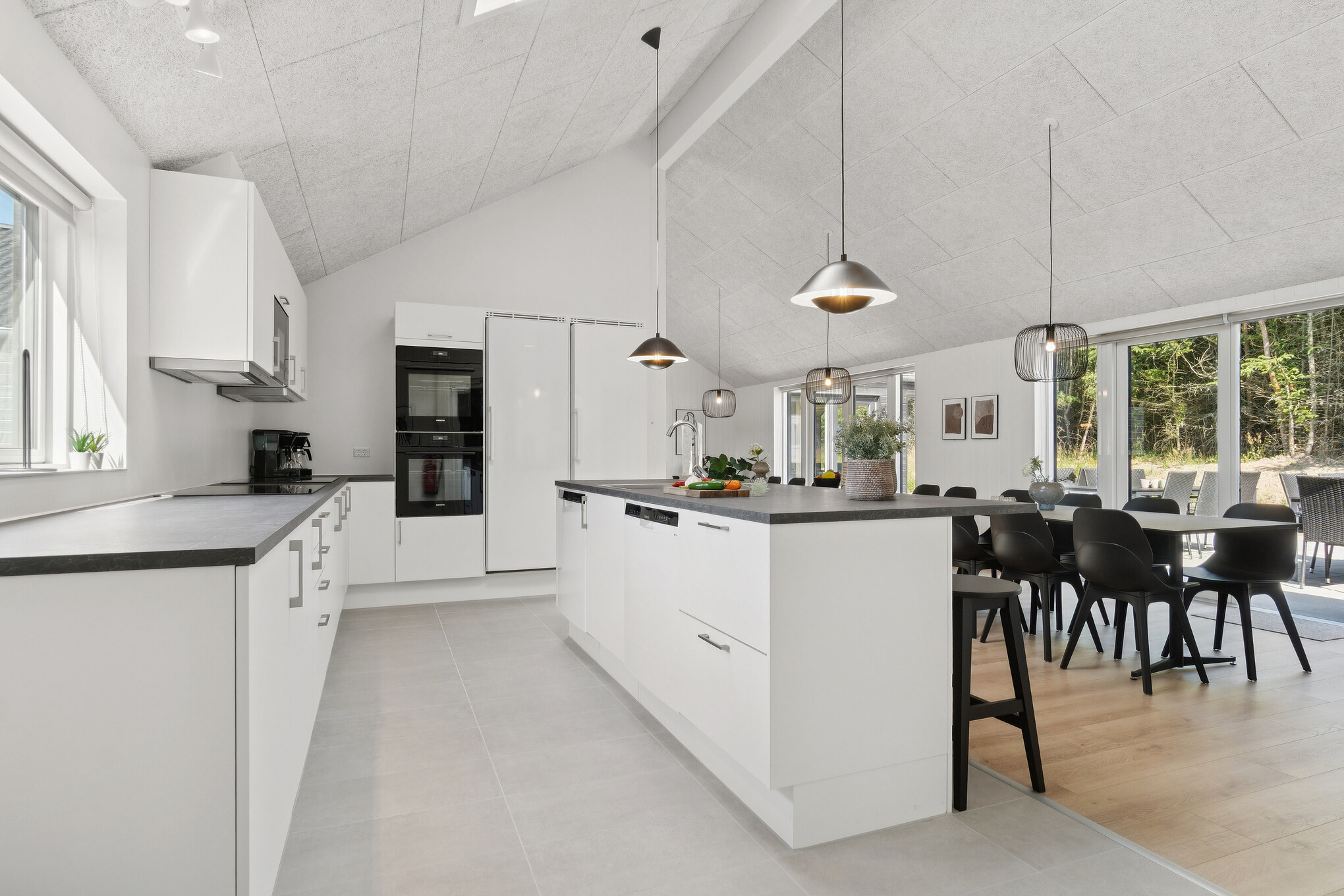Die Küche im Luxusferienhaus Nr. 817 ist gut eingerichtet.