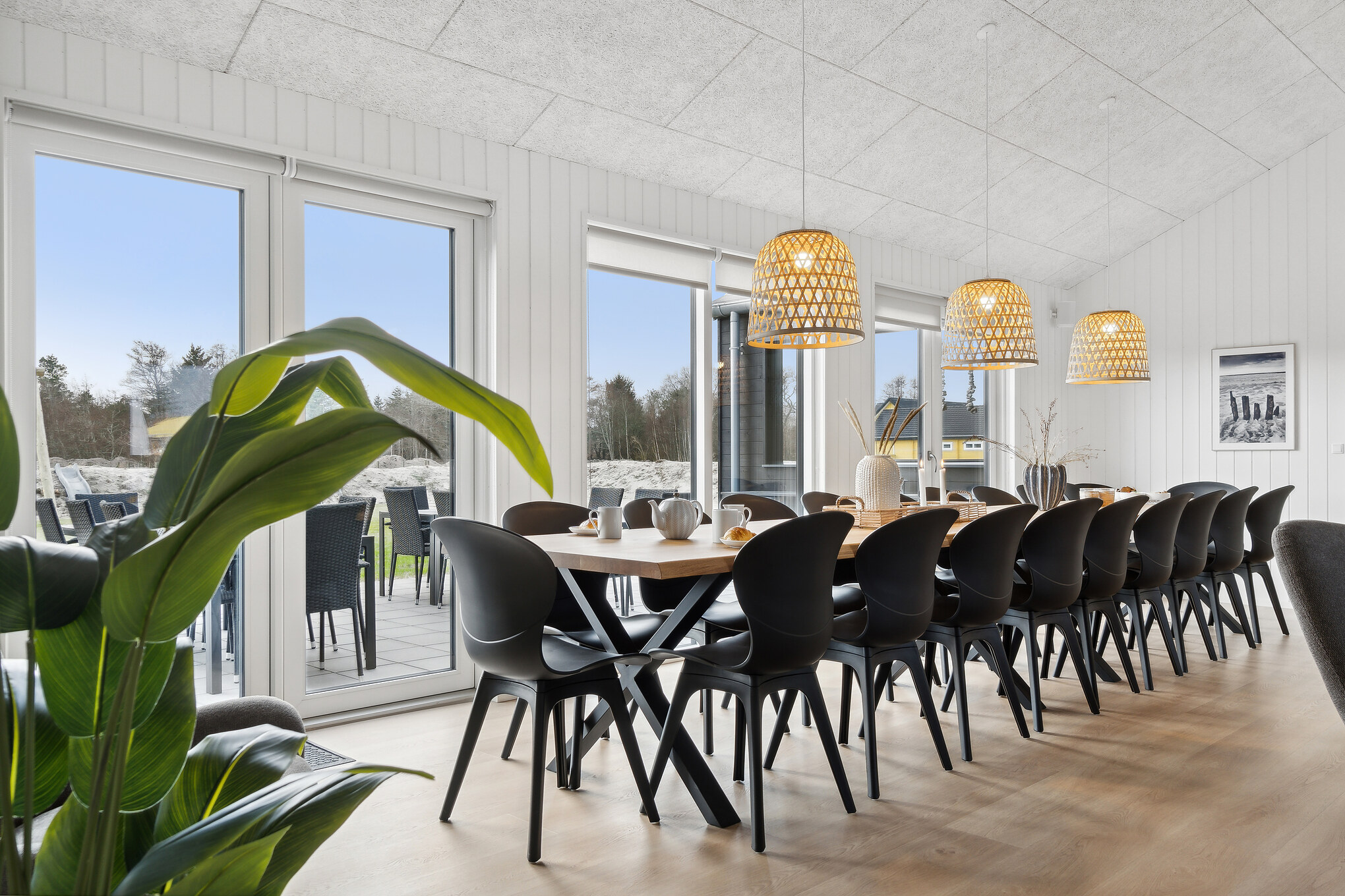 Das Luxusferienhaus Nr. 902 hat einen wunderschönen Aufenthaltsraum.