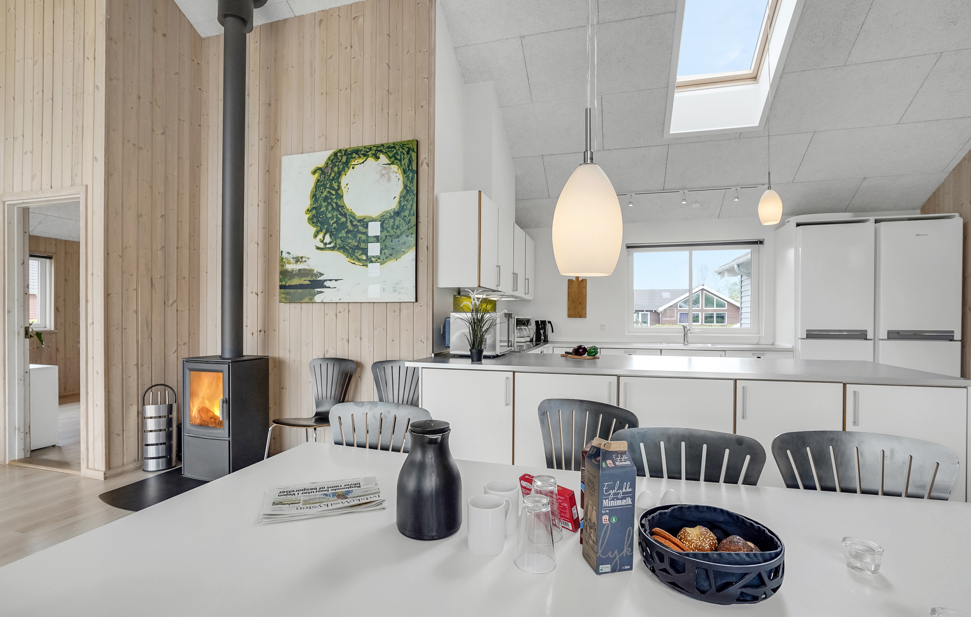 Das Luxusferienhaus Nr. 281 hat einen wunderschönen Aufenthaltsraum.